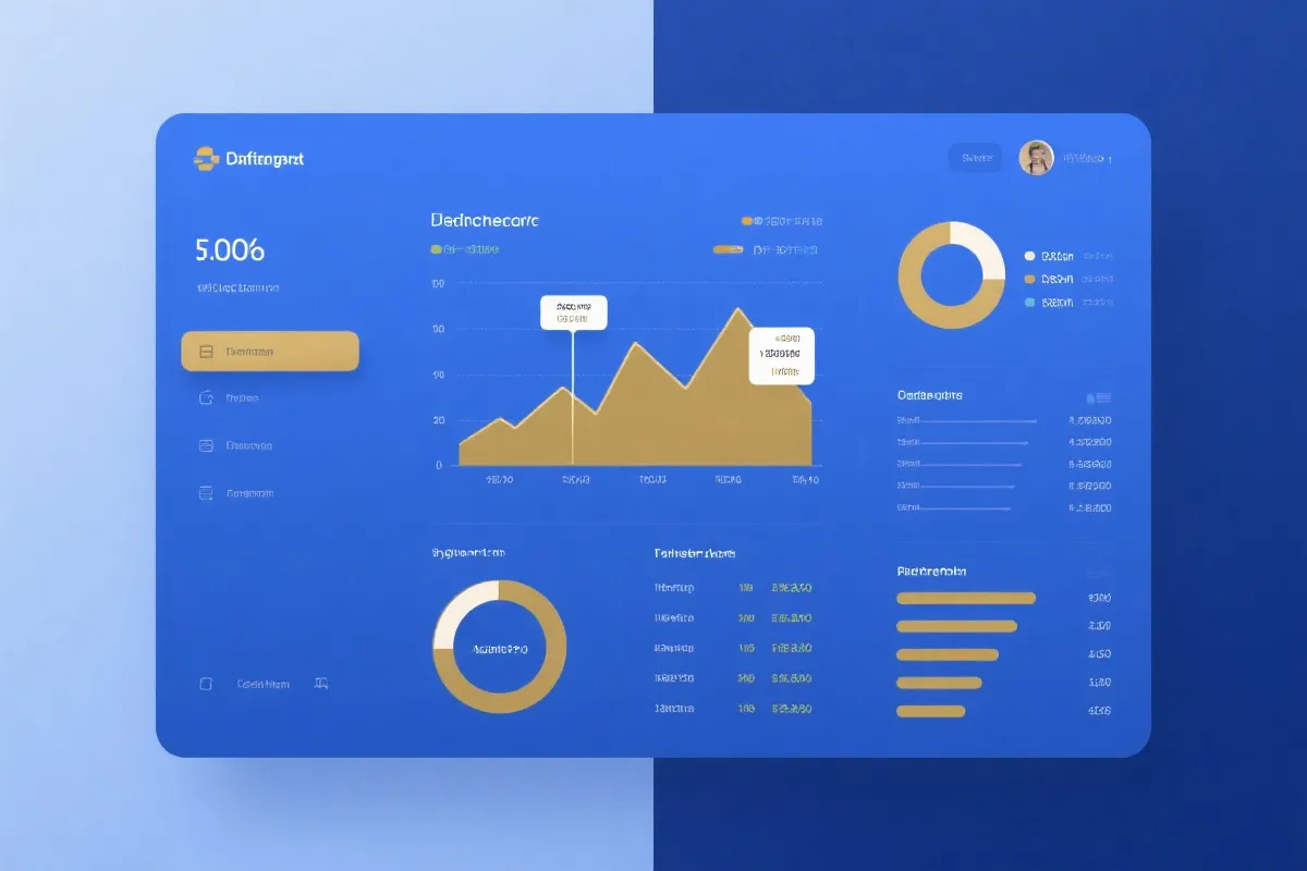 数据看板示意图